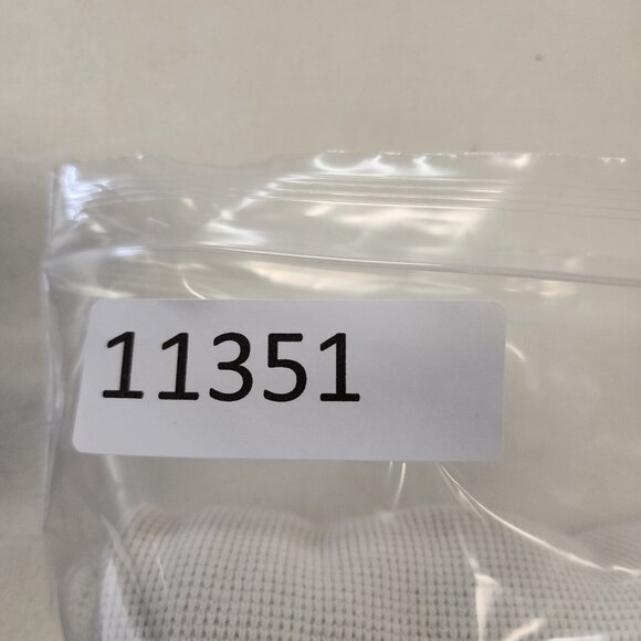 Lands End Thermal Henley Dexter Kill Shirt XL Reg White Waffle Knit Base Layer - Picture 7 of 7